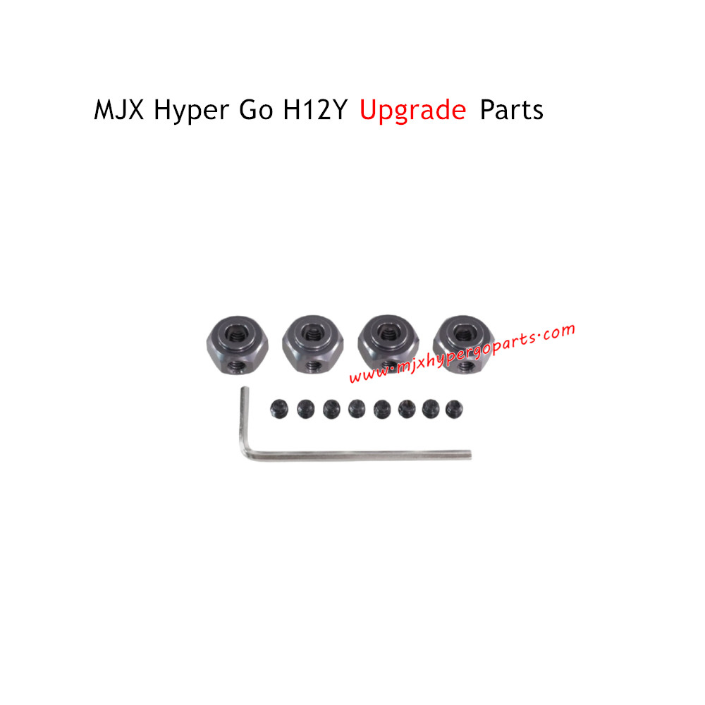 MJX Hyper Go H12Y RC Car Upgrade Parts 12mm Hexagonal Bond Gray MJX Hyper Go H12Y RC Car Upgrade Parts 12mm Hexagonal Bond Gray