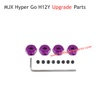 MJX Hyper Go H12Y RC Car Upgrade Parts 12mm Hexagonal Bond Purple