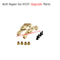 MJX Hyper Go H12Y RC Car Upgrade Parts Brass C Mounts