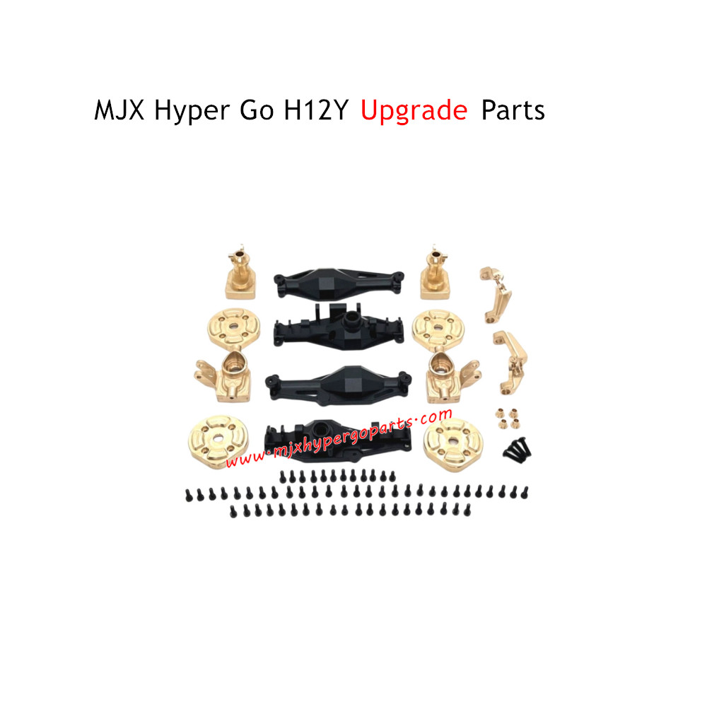 MJX Hyper Go H12Y RC Car Upgrade Parts Brass Cup and C Mount Black MJX Hyper Go H12Y RC Car Upgrade Parts Brass Cup and C Mount Black