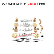 MJX Hyper Go H12Y RC Car Upgrade Parts Brass Cup and C Mount Silver