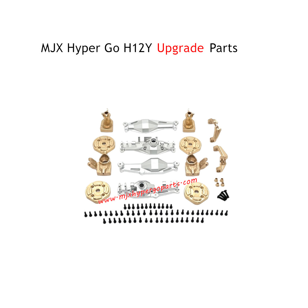 MJX Hyper Go H12Y RC Car Upgrade Parts Brass Cup and C Mount Silver MJX Hyper Go H12Y RC Car Upgrade Parts Brass Cup and C Mount Silver