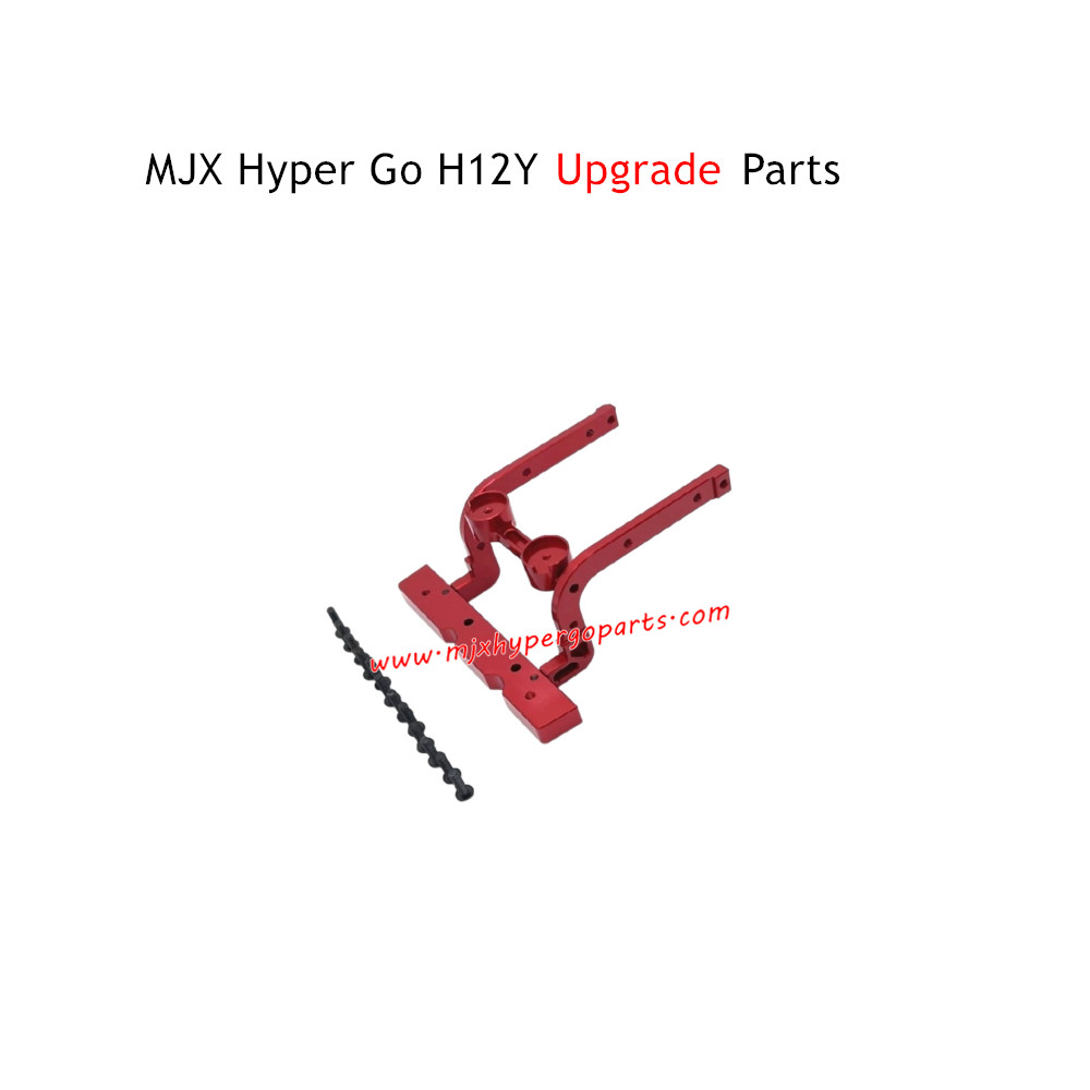 MJX Hyper Go H12Y RC Car Upgrade Parts Front Bumper Reinforcement Red MJX Hyper Go H12Y RC Car Upgrade Parts Front Bumper Reinforcement Red