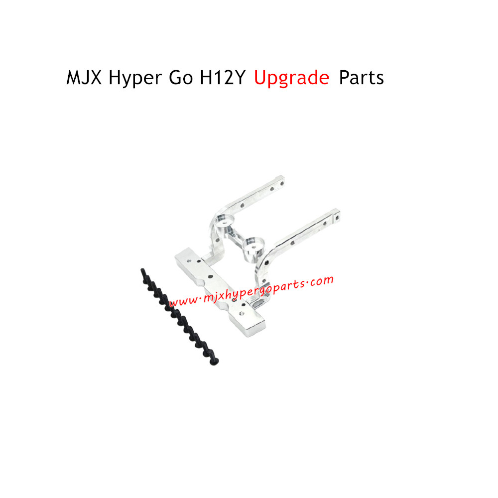 MJX Hyper Go H12Y RC Car Upgrade Parts Front Bumper Reinforcement Silver MJX Hyper Go H12Y RC Car Upgrade Parts Front Bumper Reinforcement Silver
