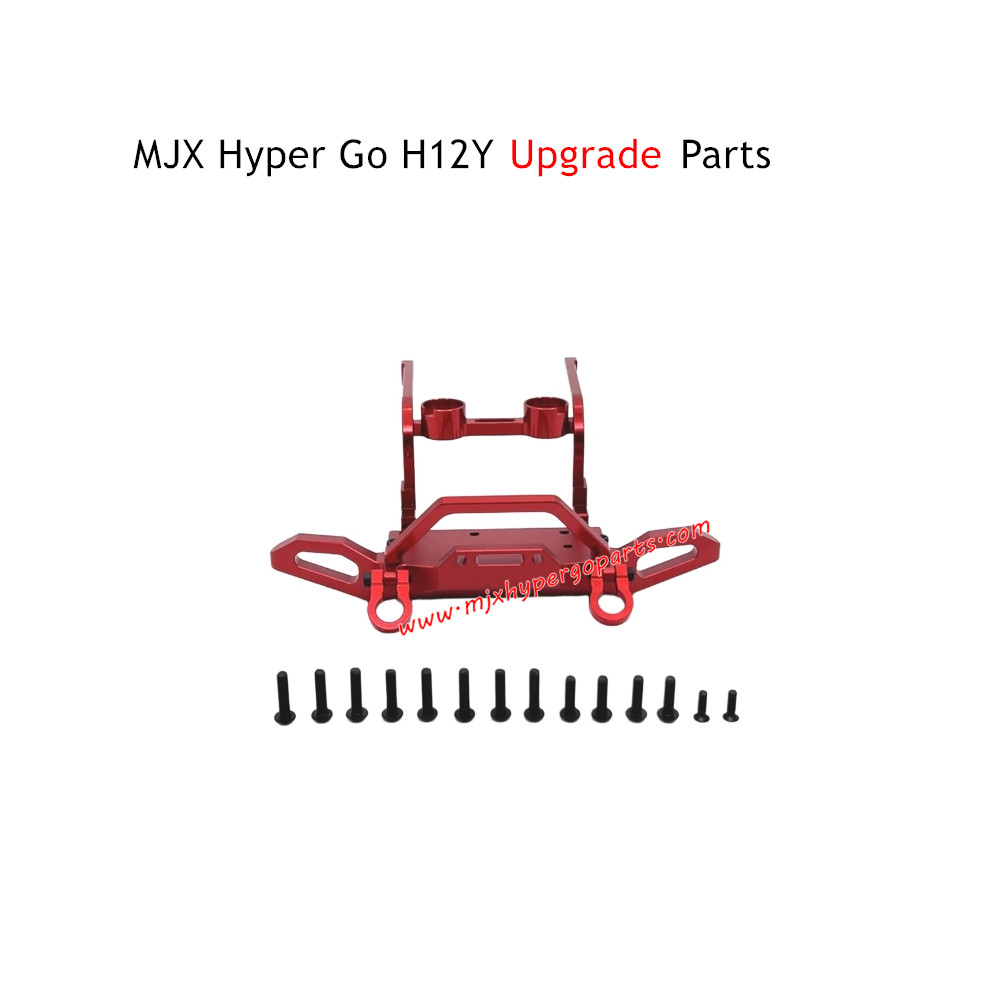 MJX Hyper Go H12Y RC Car Upgrade Parts Bumper Red MJX Hyper Go H12Y RC Car Upgrade Parts Bumper Red