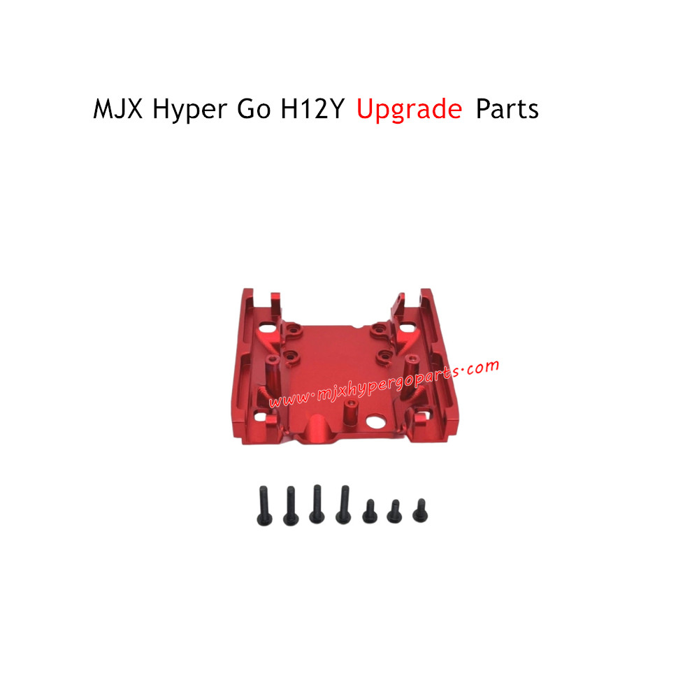 MJX Hyper Go H12Y RC Car Upgrade Parts Gearbox Base Red MJX Hyper Go H12Y RC Car Upgrade Parts Gearbox Base Red