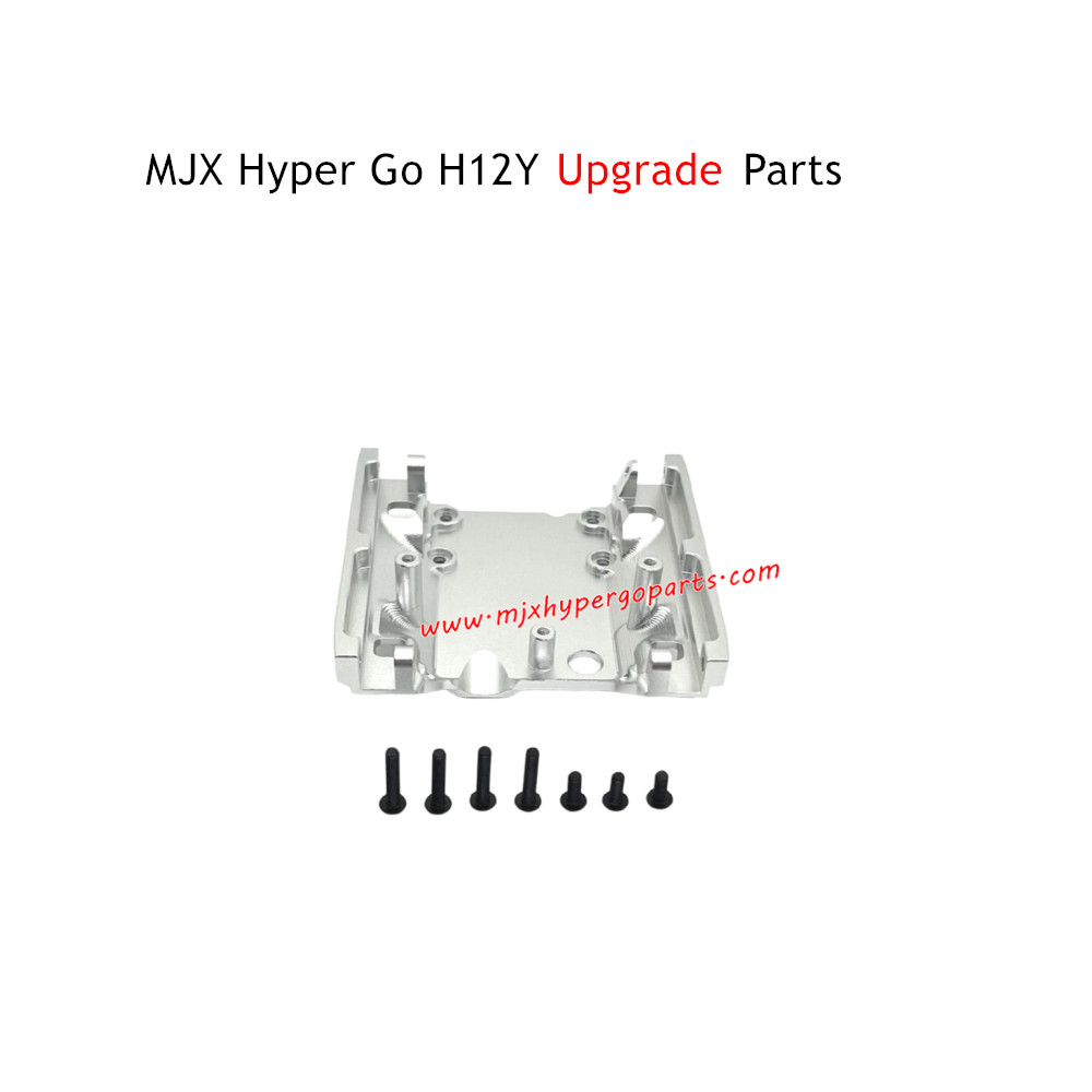 MJX Hyper Go H12Y RC Car Upgrade Parts Gearbox Base Silver MJX Hyper Go H12Y RC Car Upgrade Parts Gearbox Base Silver