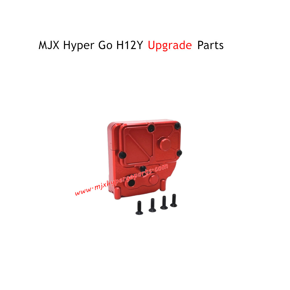 MJX Hyper Go H12Y RC Car Upgrade Parts Intermediate Wavebox Housing Red MJX Hyper Go H12Y RC Car Upgrade Parts Intermediate Wavebox Housing Red