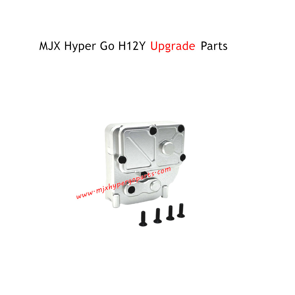MJX Hyper Go H12Y RC Car Upgrade Parts Intermediate Wavebox Housing Silver MJX Hyper Go H12Y RC Car Upgrade Parts Intermediate Wavebox Housing Silver