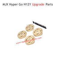 MJX Hyper Go H12Y RC Car Upgrade Parts Brass Counterweight 4pcs