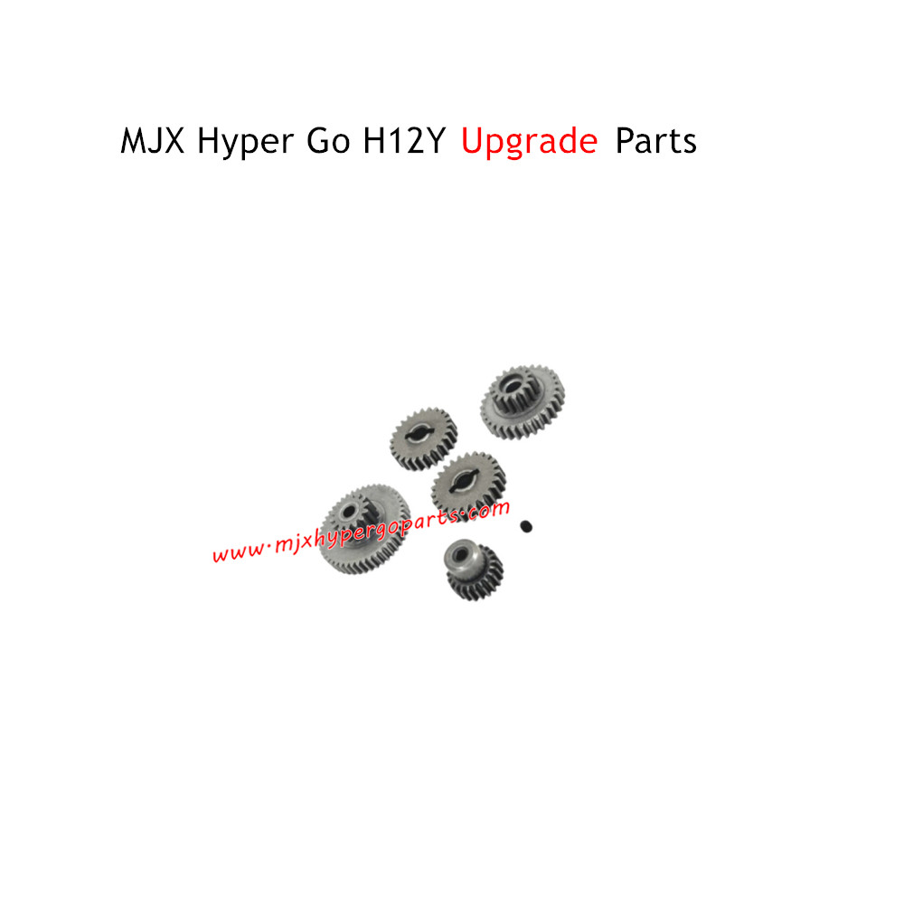 MJX Hyper Go H12Y RC Car Upgrade Parts Gearbox Gear and Motor Gear Gray MJX Hyper Go H12Y RC Car Upgrade Parts Gearbox Gear and Motor Gear Gray