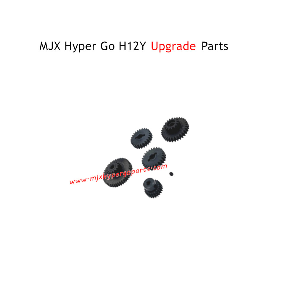MJX Hyper Go H12Y RC Car Upgrade Parts Gearbox Gear and Motor Gear Black MJX Hyper Go H12Y RC Car Upgrade Parts Gearbox Gear and Motor Gear Black