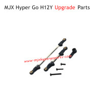MJX Hyper Go H12Y H12Y+ RC Car Upgrade Parts Servo Tie Rods Black