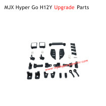 MJX Hyper Go H12Y H12Y+ RC Car Upgrade Parts Car Shell Decorative Parts Black