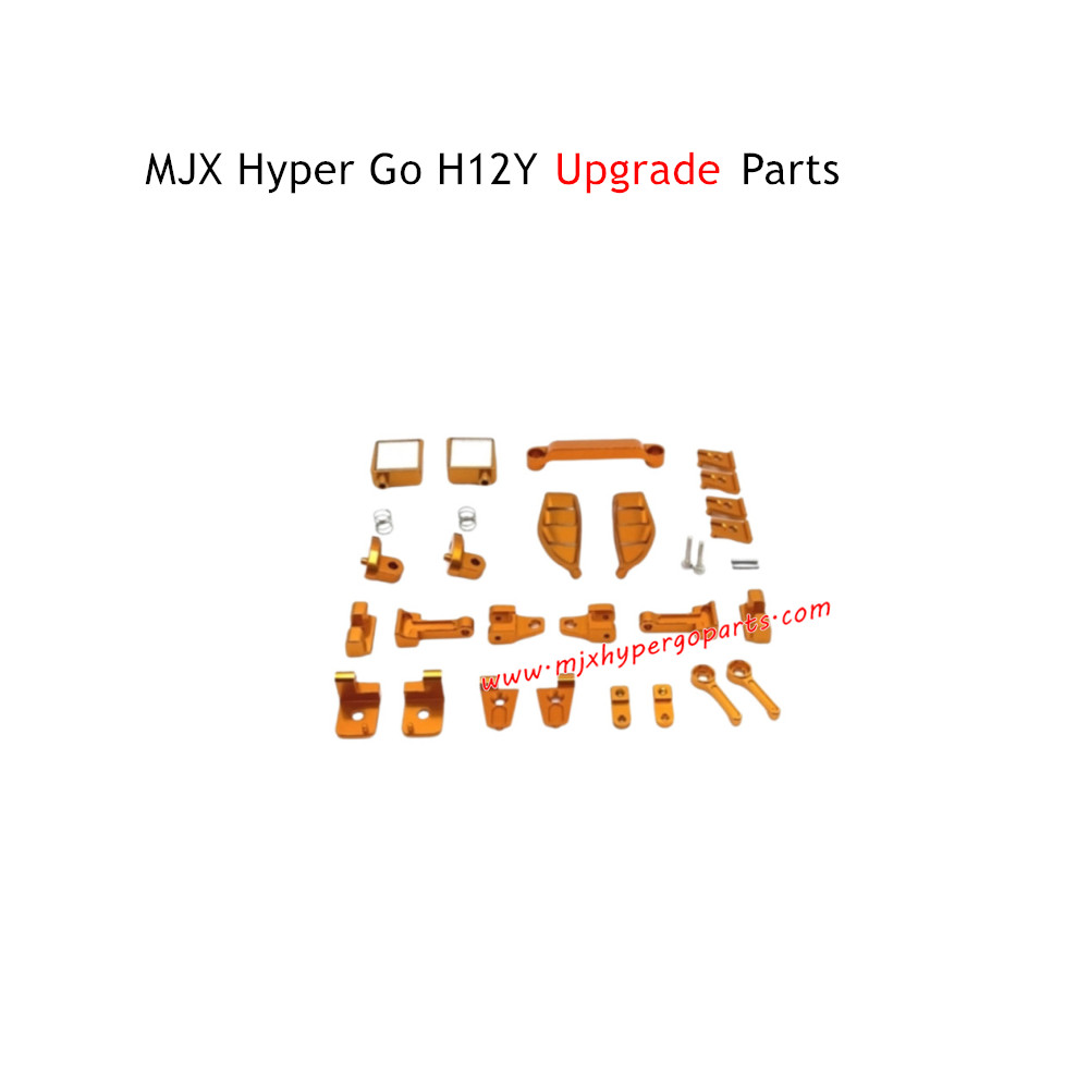 MJX Hyper Go H12Y H12Y+ RC Car Upgrade Parts Car Shell Decorative Parts Orange MJX Hyper Go H12Y H12Y+ RC Car Upgrade Parts Car Shell Decorative Parts Orange