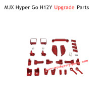 MJX Hyper Go H12Y H12Y+ RC Car Upgrade Parts Car Shell Decorative Parts Red