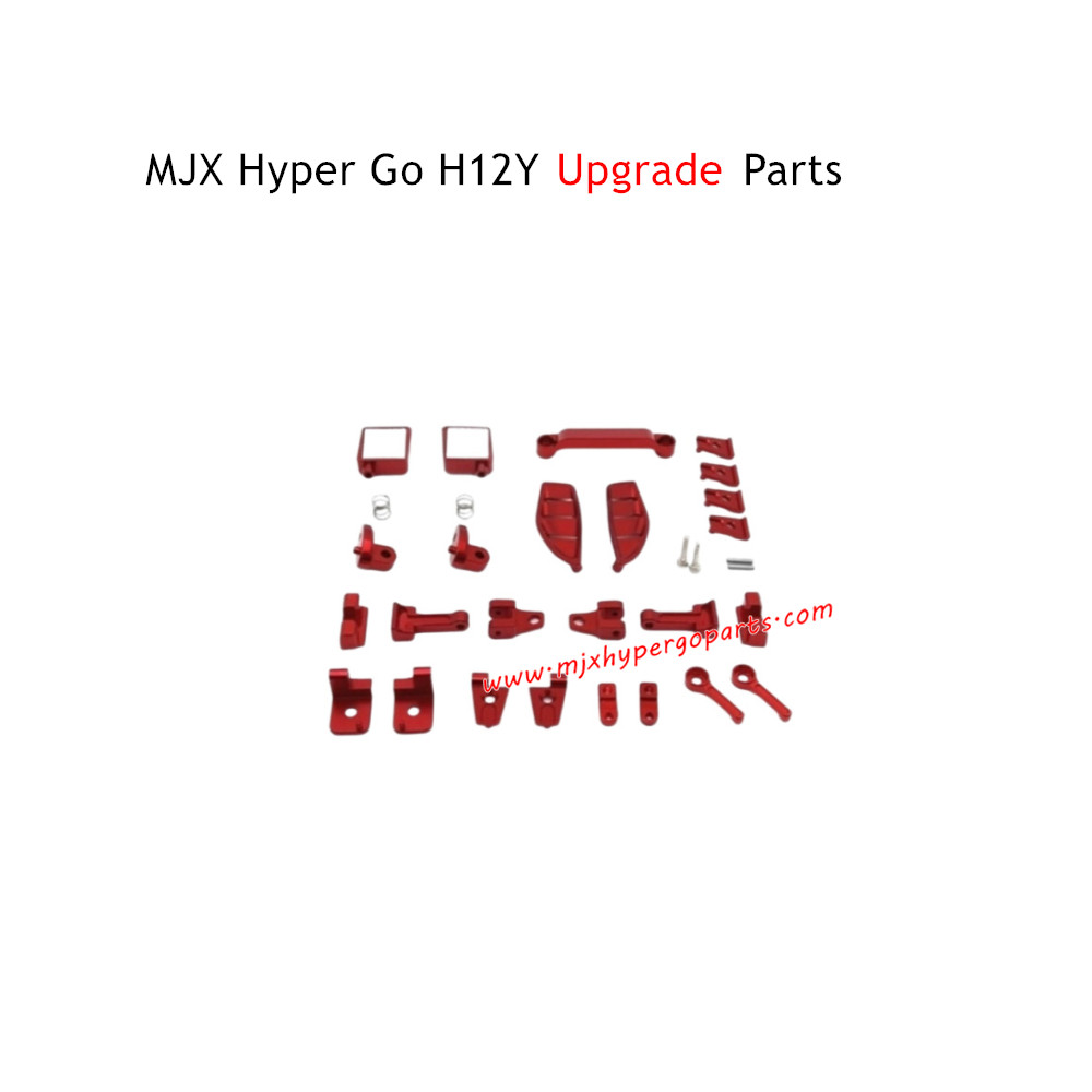 MJX Hyper Go H12Y H12Y+ RC Car Upgrade Parts Car Shell Decorative Parts Red MJX Hyper Go H12Y H12Y+ RC Car Upgrade Parts Car Shell Decorative Parts Red