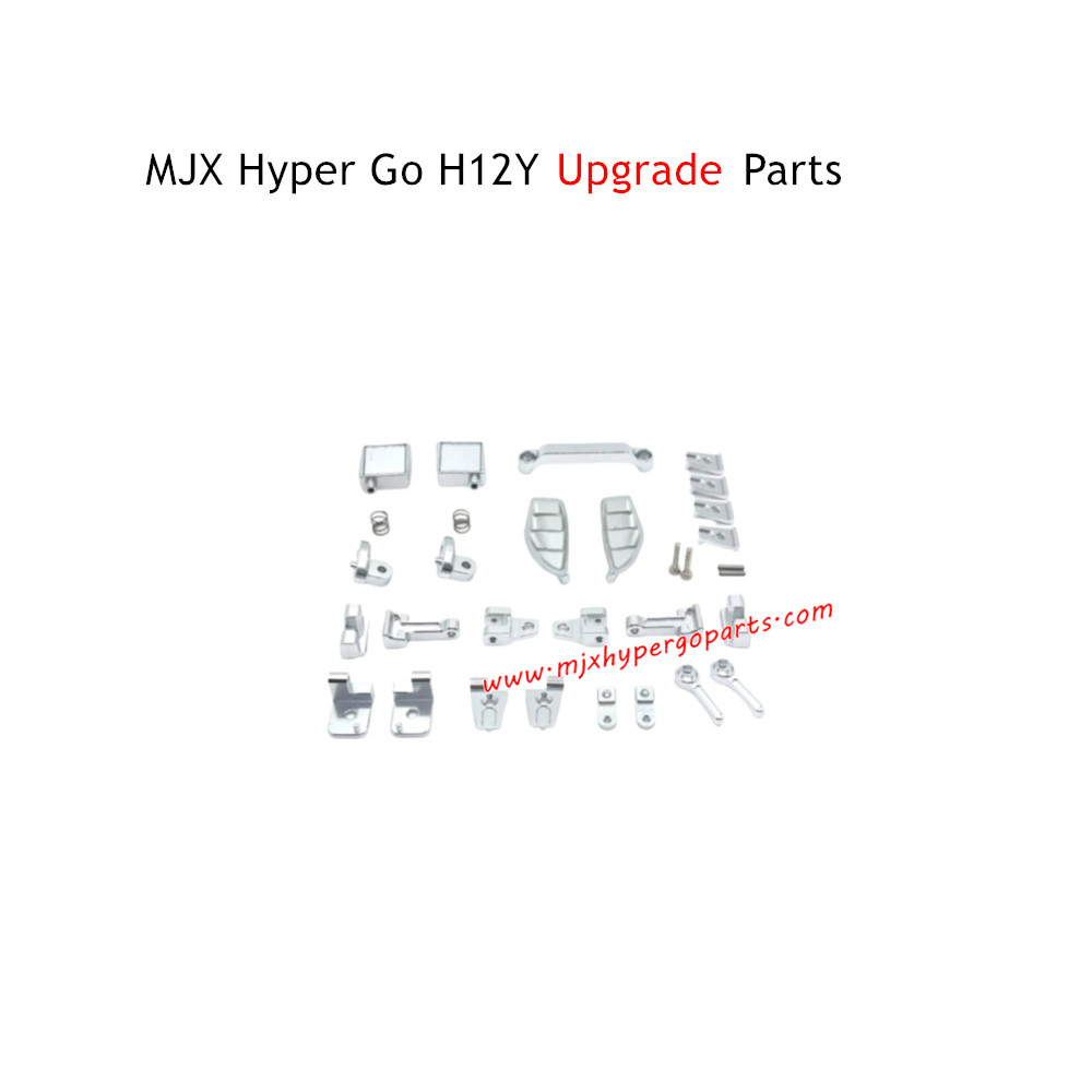 MJX Hyper Go H12Y H12Y+ RC Car Upgrade Parts Car Shell Decorative Parts Silver MJX Hyper Go H12Y H12Y+ RC Car Upgrade Parts Car Shell Decorative Parts Silver