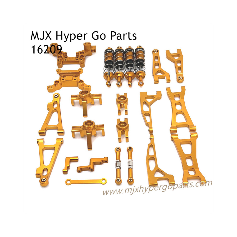 MJX Hyper Go 16209 RC Car Upgrade Parts List orange
