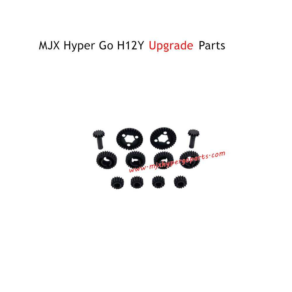 MJX Hyper Go H12Y H12Y+ RC Car Upgrade Parts Front Rear Axle Gears MJX Hyper Go H12Y H12Y+ RC Car Upgrade Parts Front Rear Axle Gears