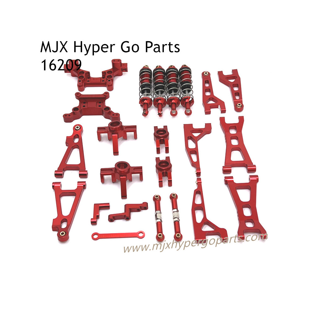 MJX Hyper Go 16209 RC Car Upgrade Parts List red MJX Hyper Go 16209 RC Car Upgrade Parts List red