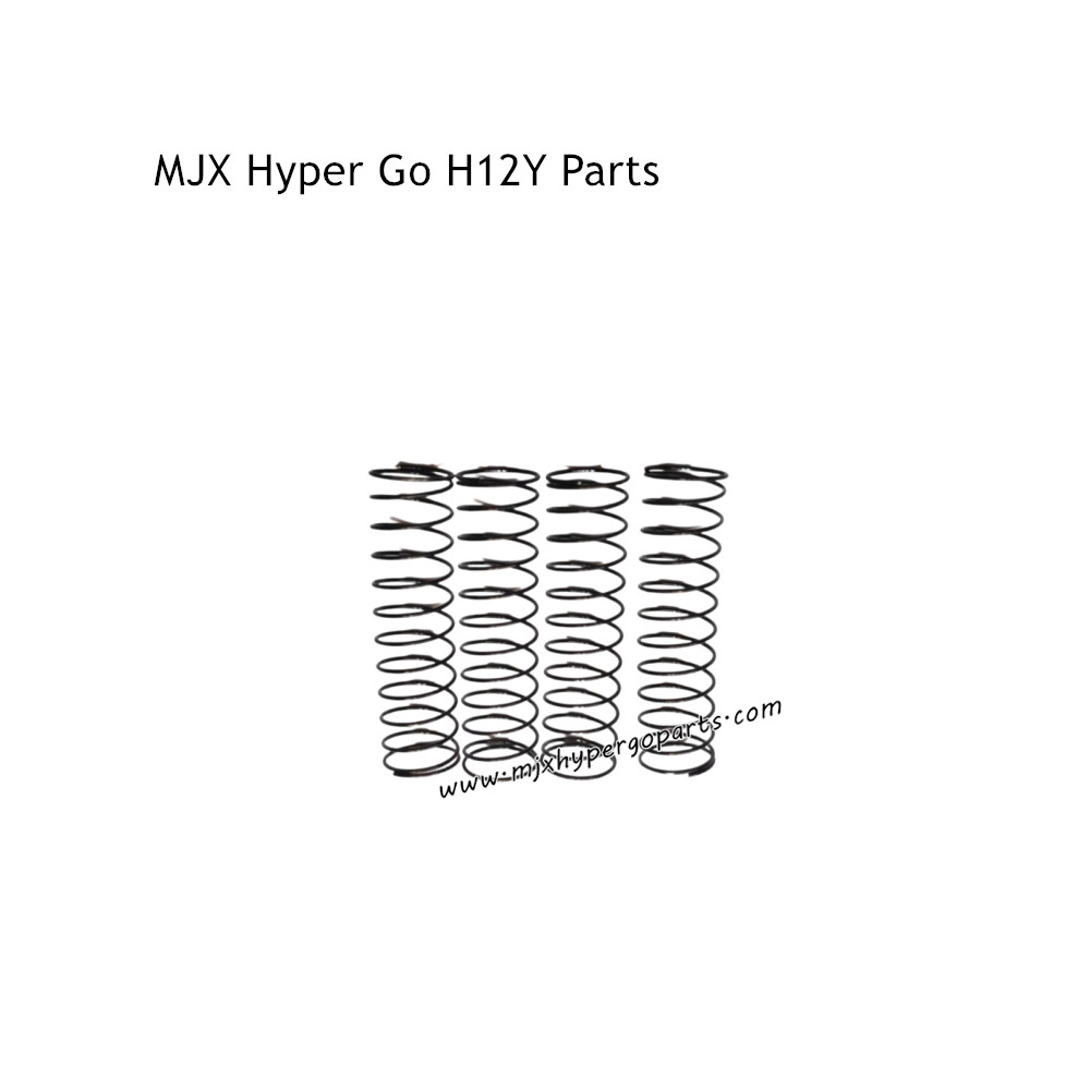 MJX Hyper Go H12Y RC Car Parts Black Springs MJX Hyper Go H12Y RC Car Parts Black Springs