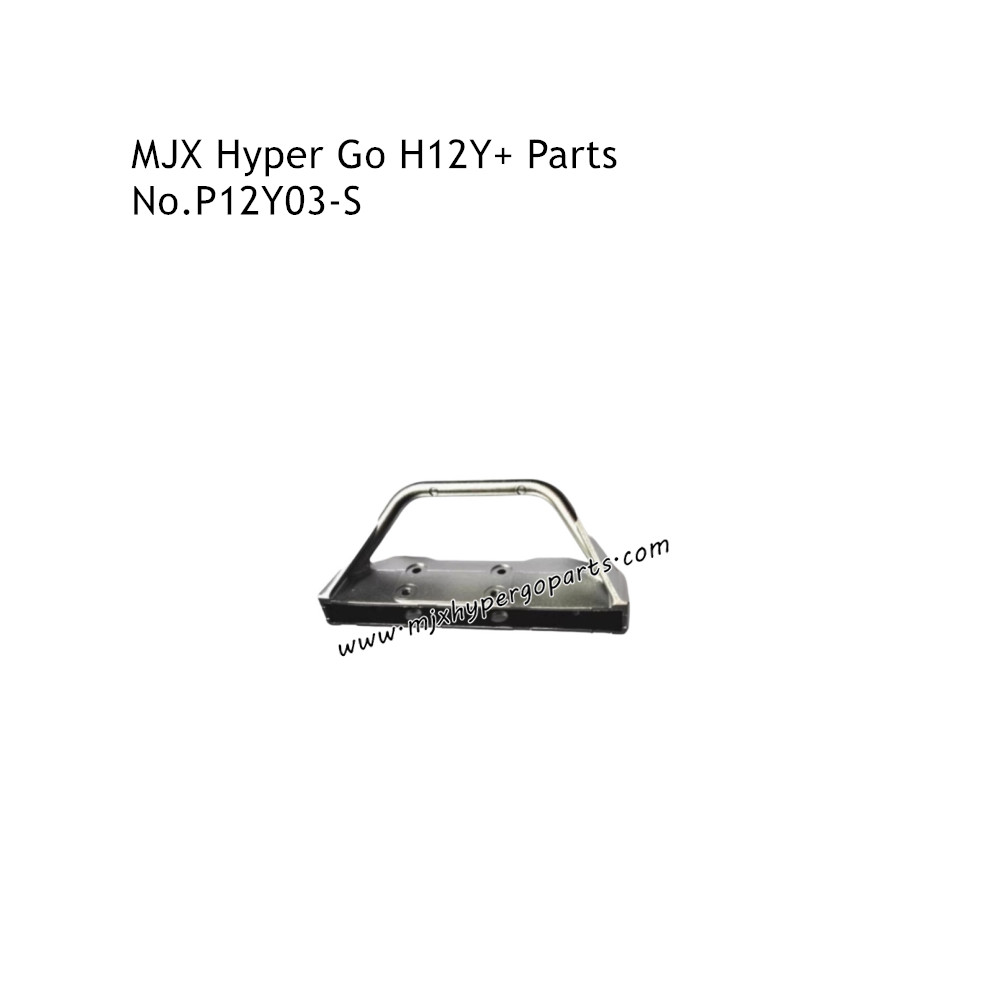 MJX Hyper Go H12Y H12Y+ RC Car Parts Front Bumper Silver P12Y03-S MJX Hyper Go H12Y H12Y+ RC Car Parts Front Bumper Silver P12Y03-S