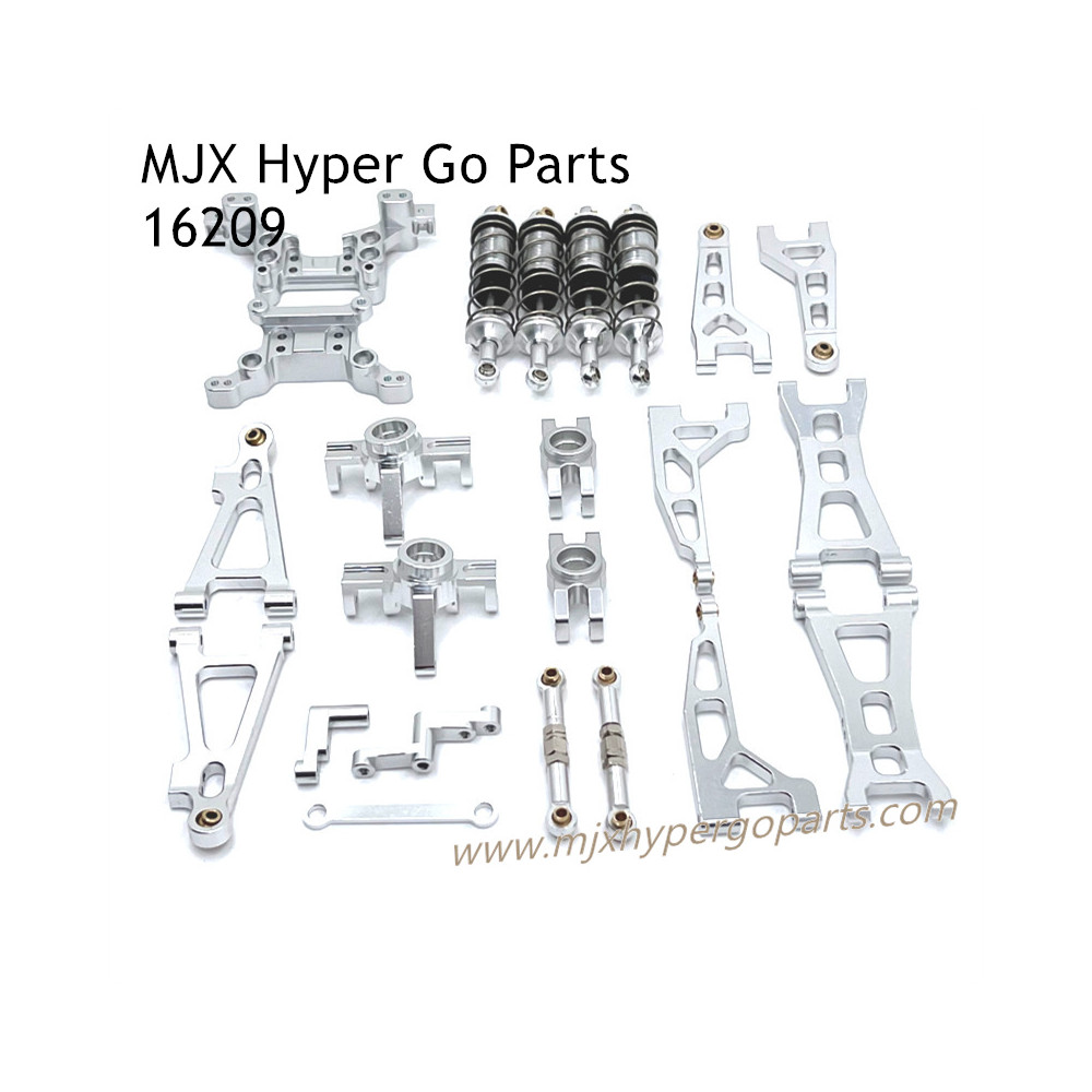 MJX Hyper Go 16209 RC Car Upgrade Parts List Silver MJX Hyper Go 16209 RC Car Upgrade Parts List Silver