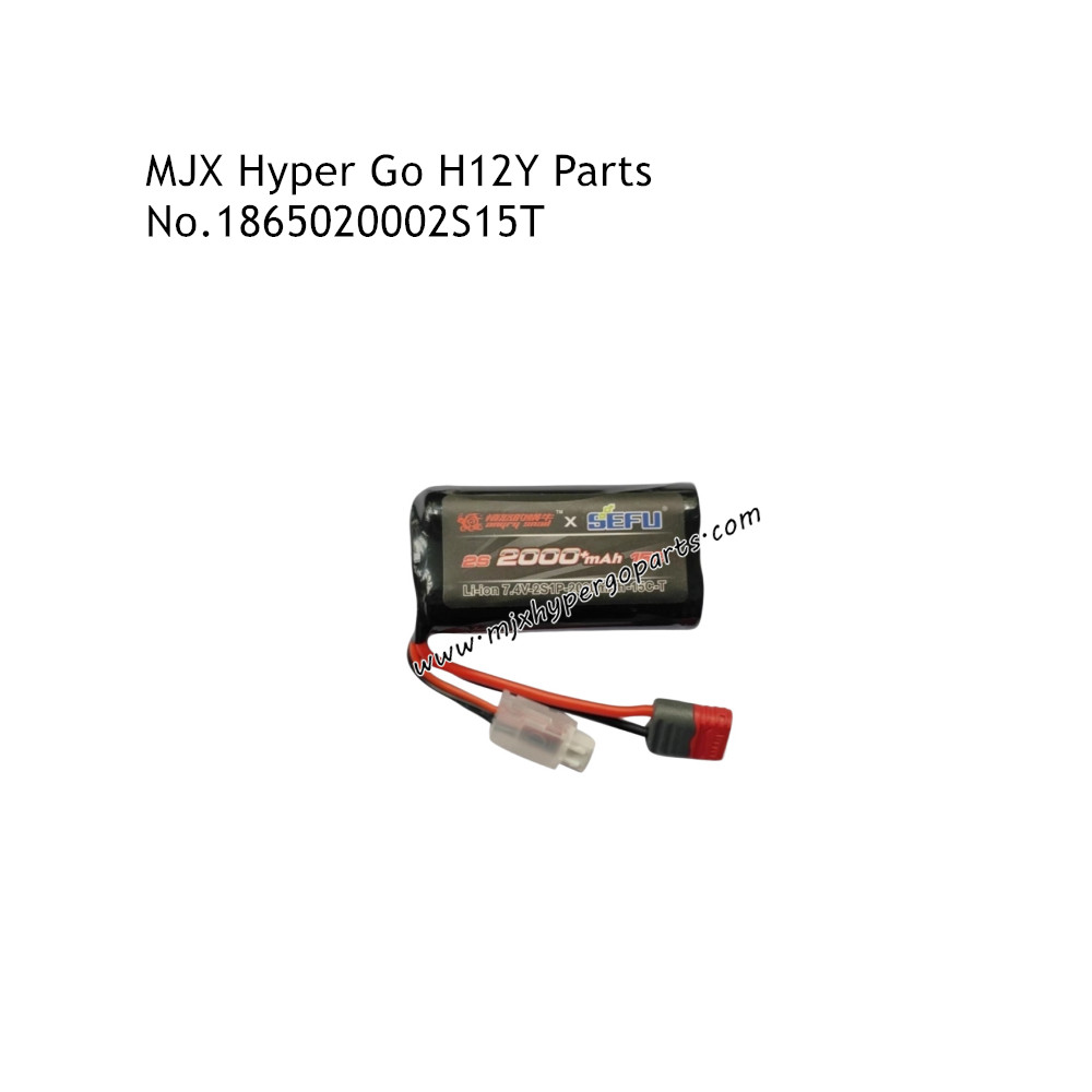 MJX Hyper Go H12Y RC Car Parts Battery 1865020002S15T MJX Hyper Go H12Y RC Car Parts Battery 1865020002S15T