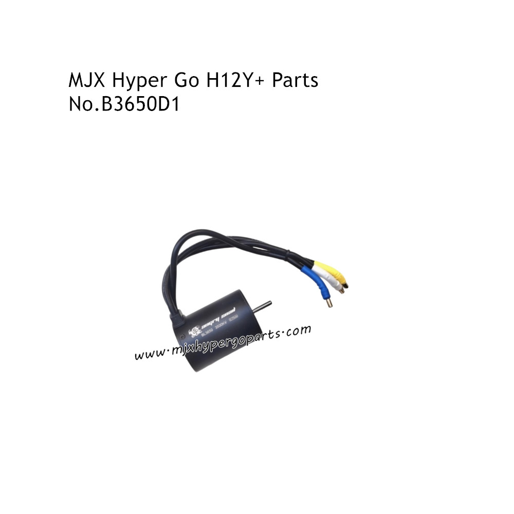 MJX Hyper Go H12Y+ RC Car Parts Sensored Brushless Motor B3650D1 MJX Hyper Go H12Y+ RC Car Parts Sensored Brushless Motor B3650D1