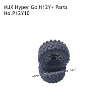 MJX Hyper Go H12Y Parts Tires Black P12Y10
