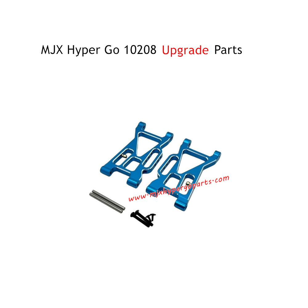 MJX Hyper Go 10208 Upgrade Parts Front Lower Swing Arms Blue MJX Hyper Go 10208 Upgrade Parts Front Lower Swing Arms Blue