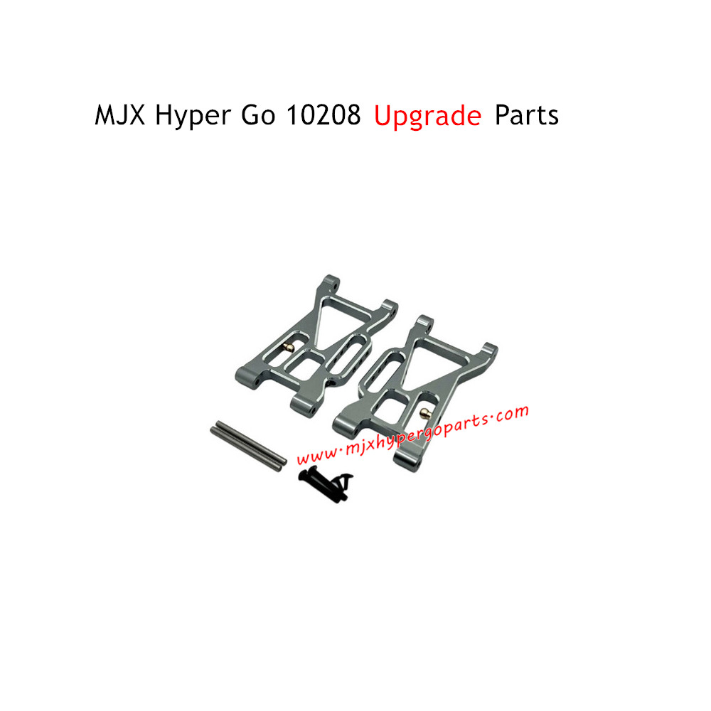 MJX Hyper Go 10208 Upgrade Parts Front Lower Swing Arms Gray MJX Hyper Go 10208 Upgrade Parts Front Lower Swing Arms Gray