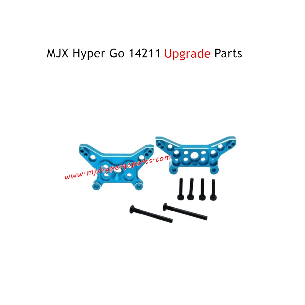 MJX Hyper Go 14211 Upgrade Parts Front and Rear Shock Mount Blue MJX Hyper Go 14211 Upgrade Parts Front and Rear Shock Mount Blue