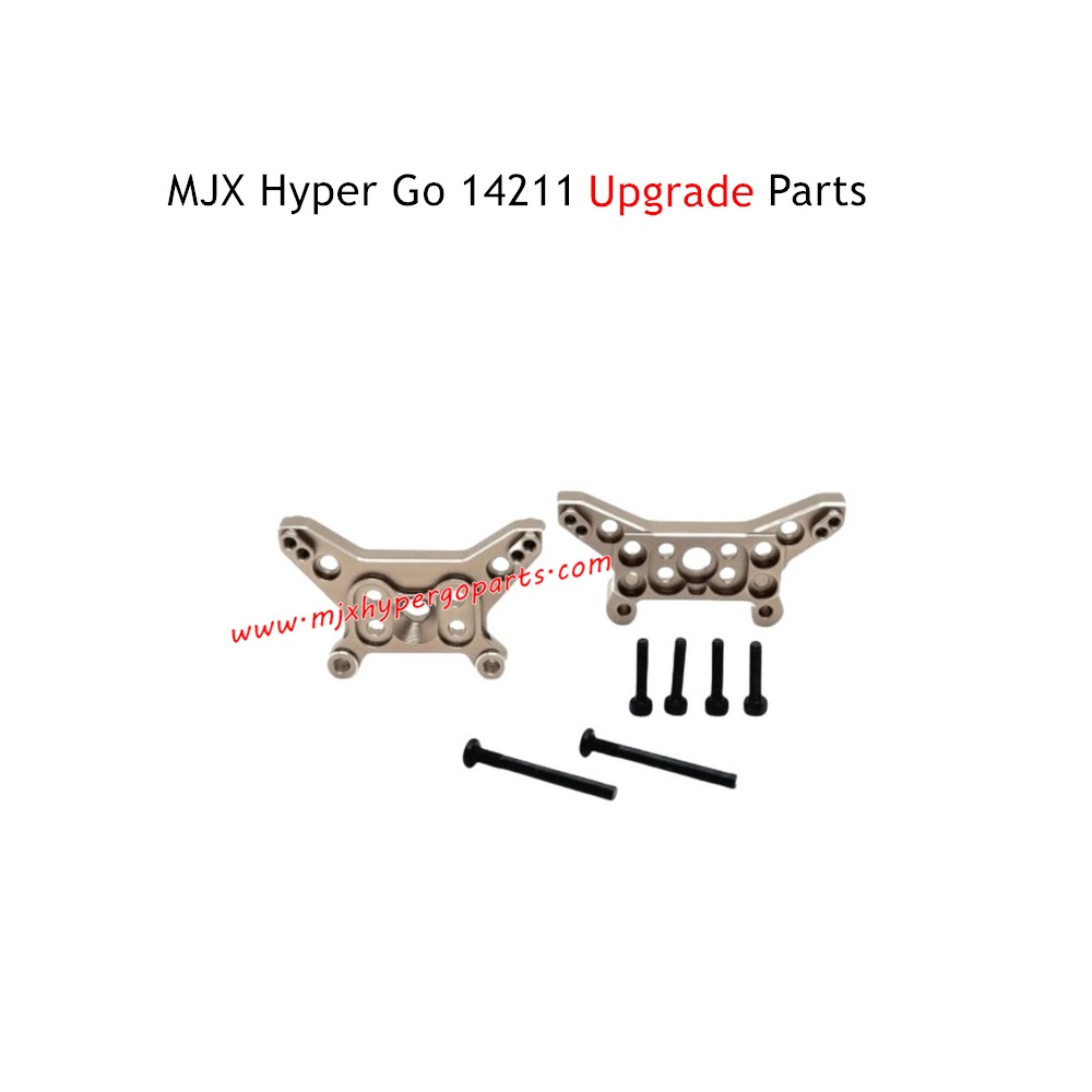 MJX Hyper Go 14211 Upgrade Parts Front and Rear Shock Mount Champagne Gold MJX Hyper Go 14211 Upgrade Parts Front and Rear Shock Mount Champagne Gold