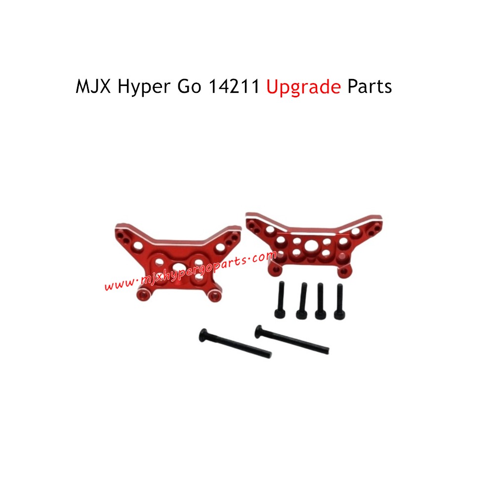 MJX Hyper Go 14211 Upgrade Parts Front and Rear Shock Mount Red MJX Hyper Go 14211 Upgrade Parts Front and Rear Shock Mount Red