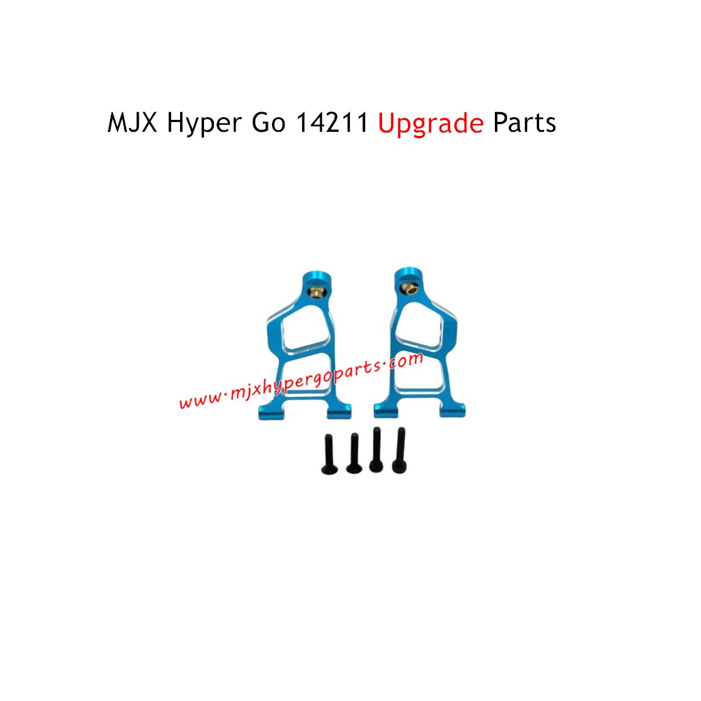 MJX Hyper Go 14211 RC Car Upgrade Parts Front Lower Swing Arms Blue MJX Hyper Go 14211 RC Car Upgrade Parts Front Lower Swing Arms Blue