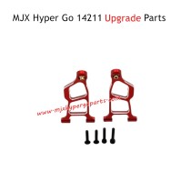 MJX Hyper Go 14211 RC Car Upgrade Parts Front Lower Swing Arms Red