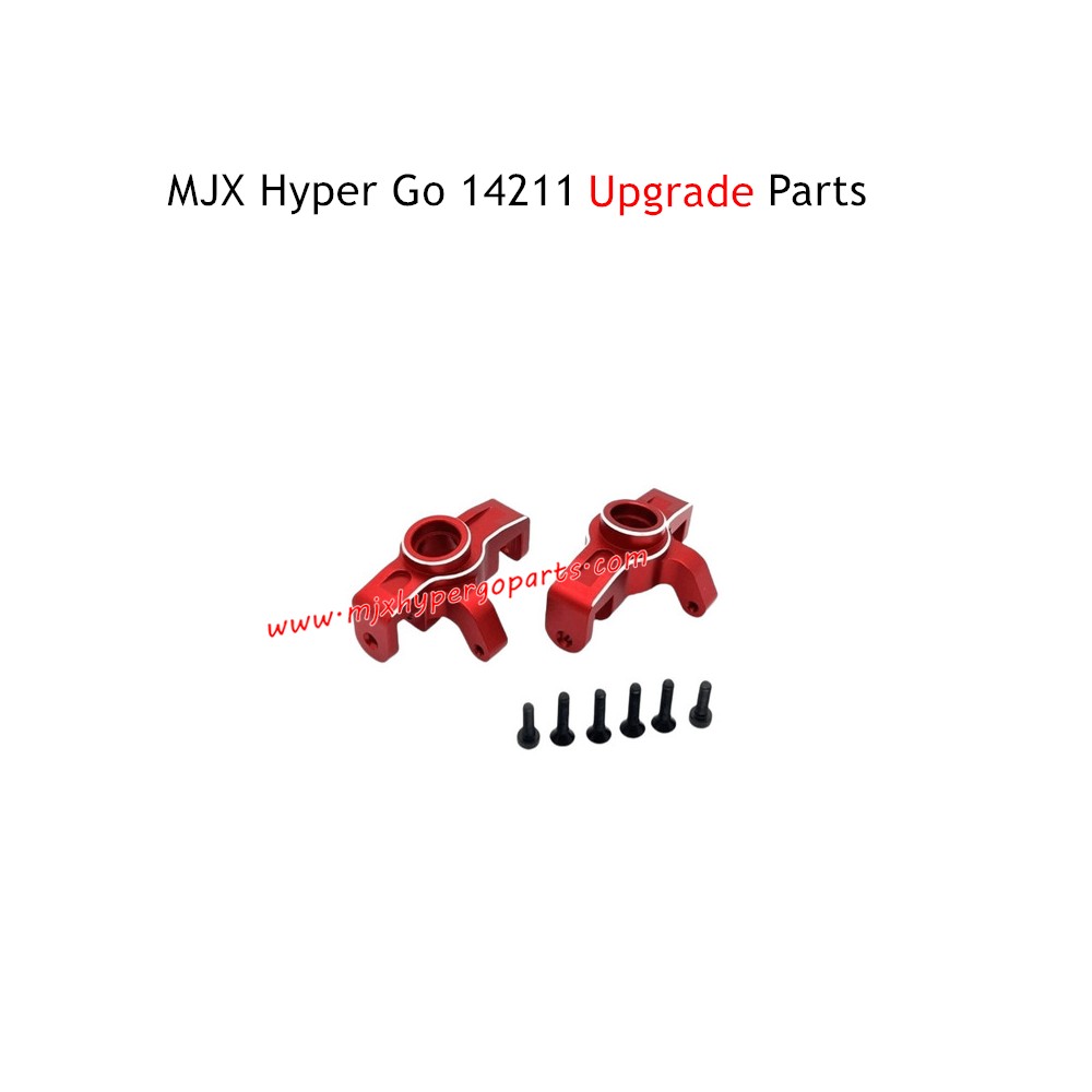 MJX Hyper Go 14211 RC Car Upgrade Parts Front Steering Cup Red MJX Hyper Go 14211 RC Car Upgrade Parts Front Steering Cup Red