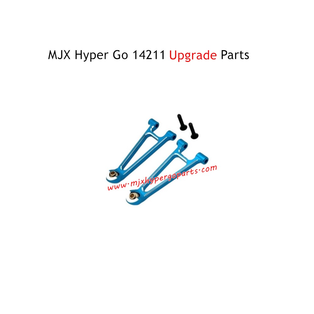 MJX Hyper Go 14211 RC Car Upgrade Parts Front Upper Swing Arm Blue MJX Hyper Go 14211 RC Car Upgrade Parts Front Upper Swing Arm Blue