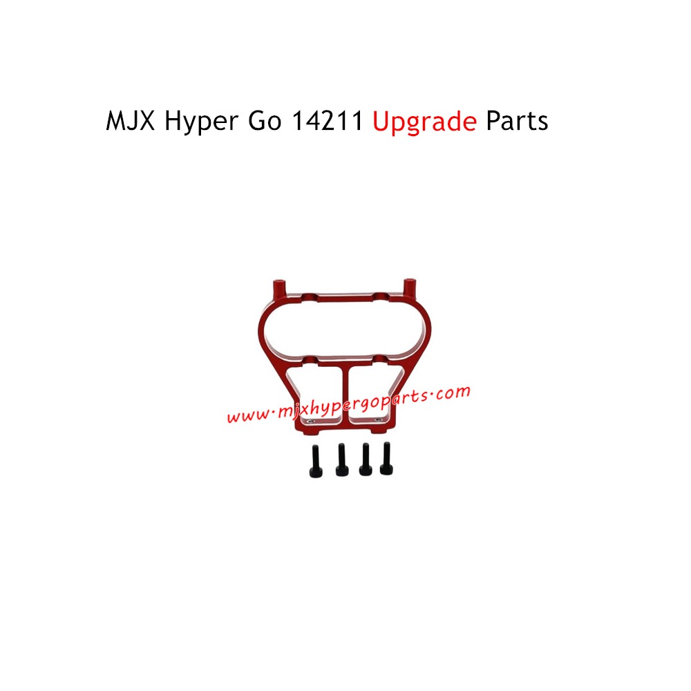 MJX Hyper Go 14211 RC Car Upgrade Parts Rear Bumper Assembly Red MJX Hyper Go 14211 RC Car Upgrade Parts Rear Bumper Assembly Red