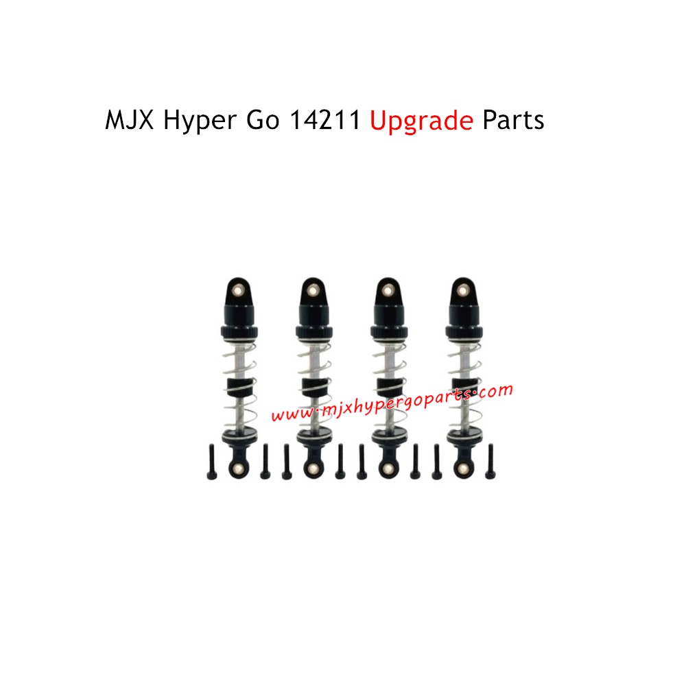 MJX Hyper Go 14211 RC Car Upgrade Parts Shock Absorbers Black MJX Hyper Go 14211 RC Car Upgrade Parts Shock Absorbers Black