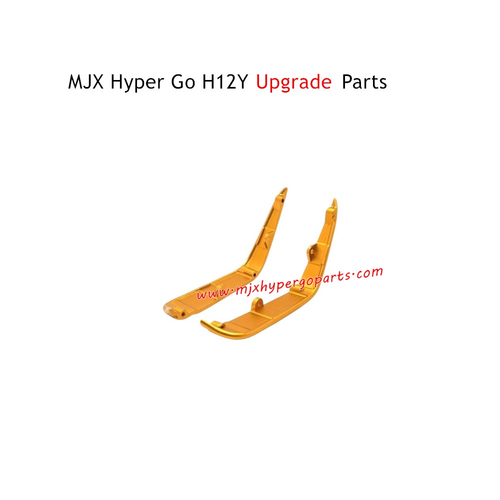 MJX Hyper Go H12Y RC Truck Upgrade Parts Front Left and Right Wheelbase Fenders Gold MJX Hyper Go H12Y RC Truck Upgrade Parts Front Left and Right Wheelbase Fenders Gold