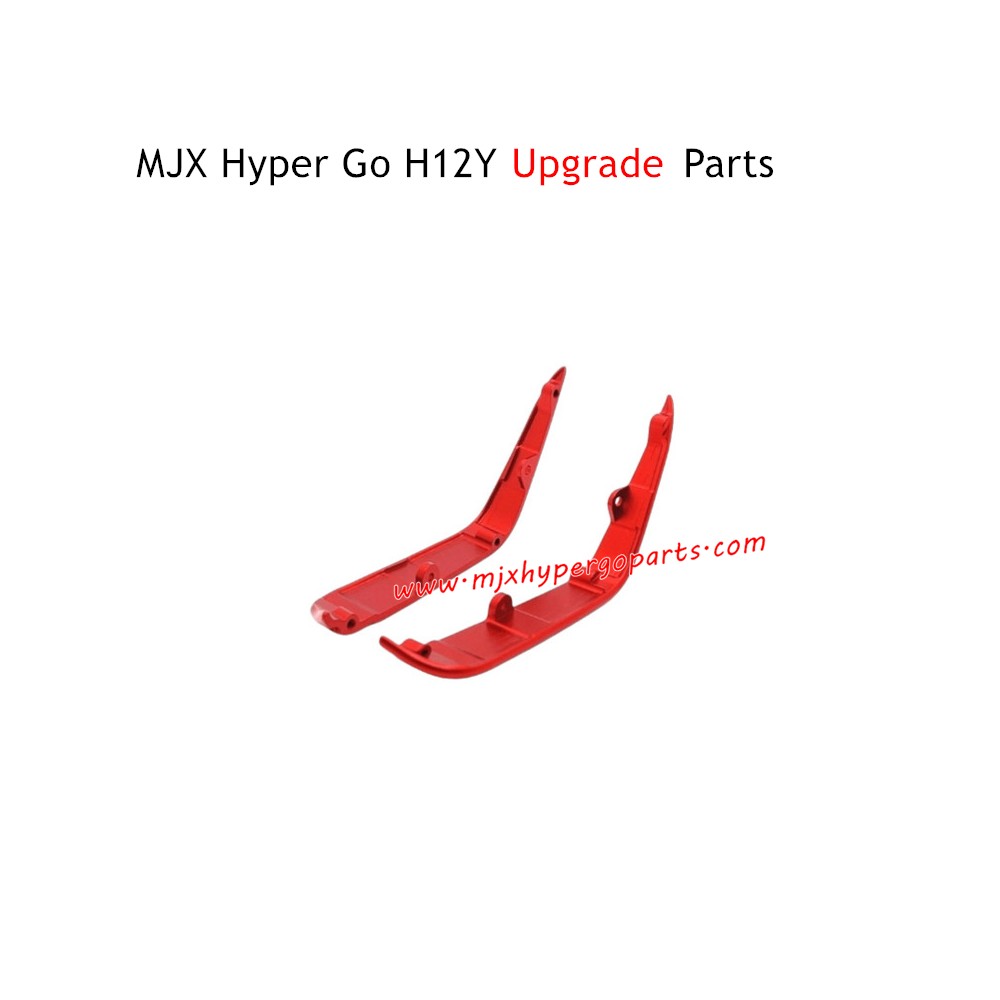 MJX Hyper Go H12Y RC Truck Upgrade Parts Front Left and Right Wheelbase Fenders Red MJX Hyper Go H12Y RC Truck Upgrade Parts Front Left and Right Wheelbase Fenders Red
