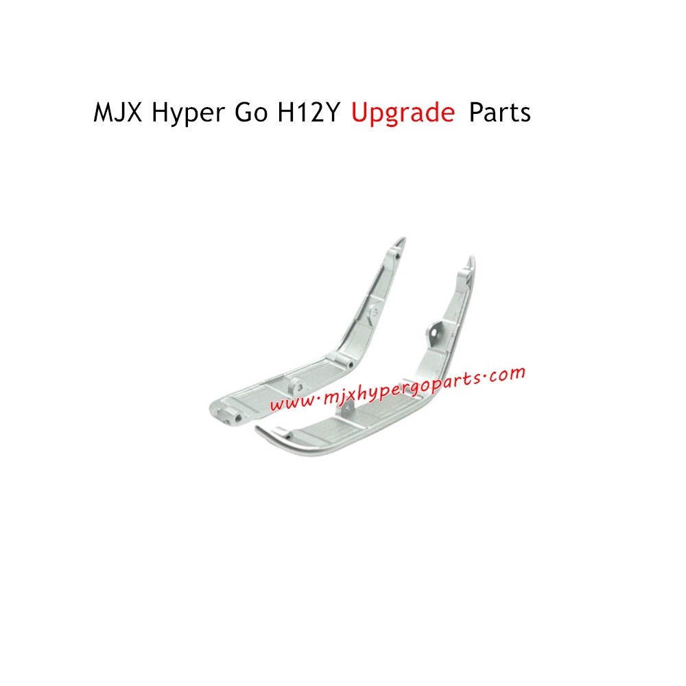 MJX Hyper Go H12Y RC Truck Upgrade Parts Front Left and Right Wheelbase Fenders Silver MJX Hyper Go H12Y RC Truck Upgrade Parts Front Left and Right Wheelbase Fenders Silver