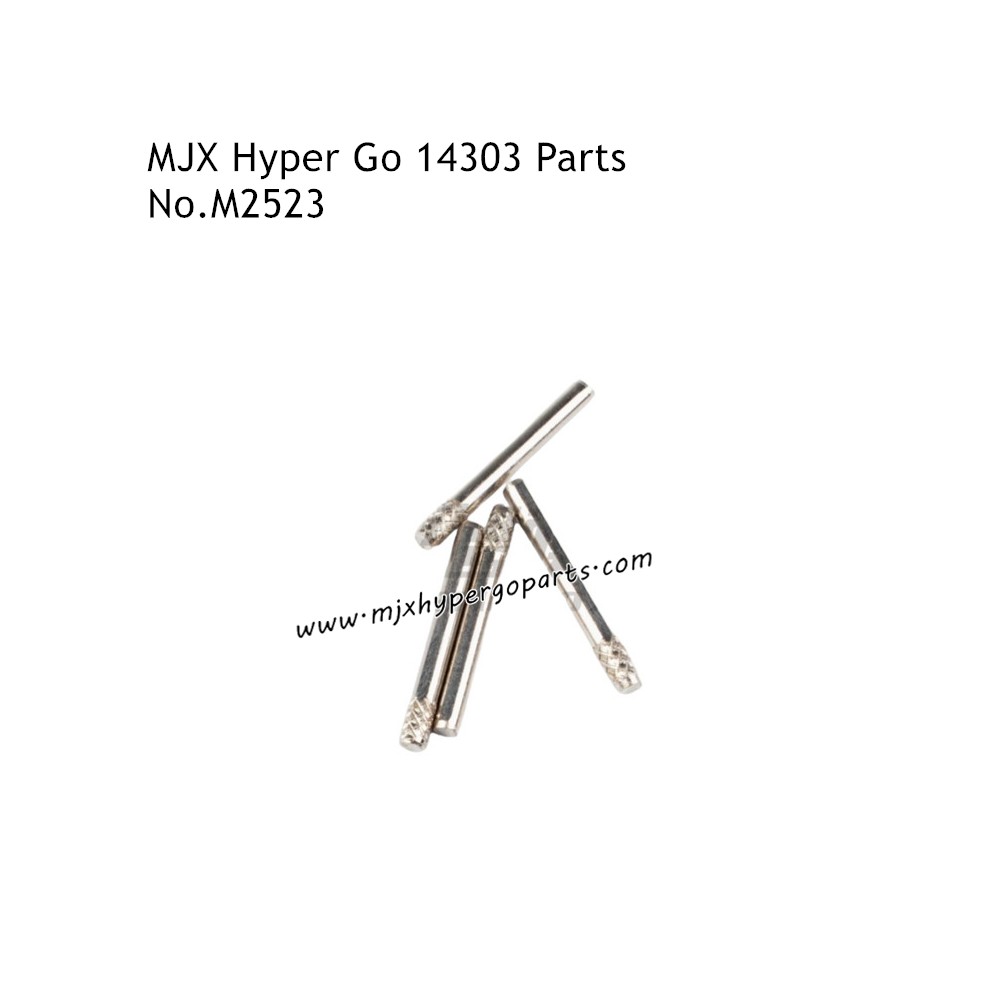 MJX Hyper Go 14303 Parts Rear Axle Mount Pin M2523 MJX Hyper Go 14303 Parts Rear Axle Mount Pin M2523