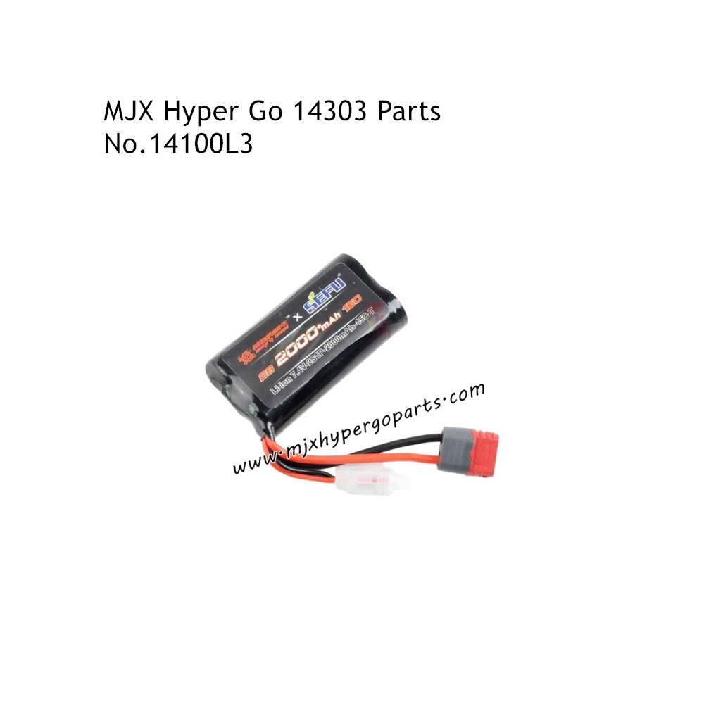 MJX Hyper Go 14303 Parts 7.4V 2000mAh Battery MJX Hyper Go 14303 Parts 7.4V 2000mAh Battery
