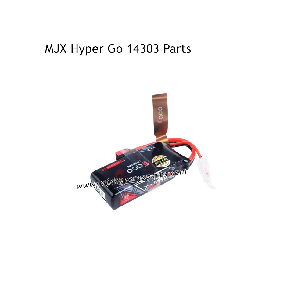 MJX Hyper Go 14303 RC Car Parts 7.4V 2200mAh Battery