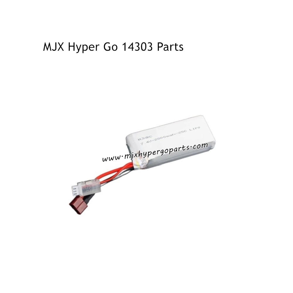 MJX Hyper Go 14303 RC Car Parts 2S 2800mAh Battery MJX Hyper Go 14303 RC Car Parts 2S 2800mAh Battery