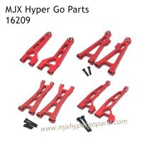 MJX Hyper Go 16209 RC Car Upgrade Parts Swing Arm Kit Red